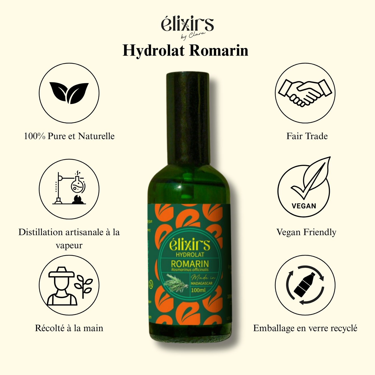 Romarin | Hydrolat de Romarin (rosmarinus Officinalis CT