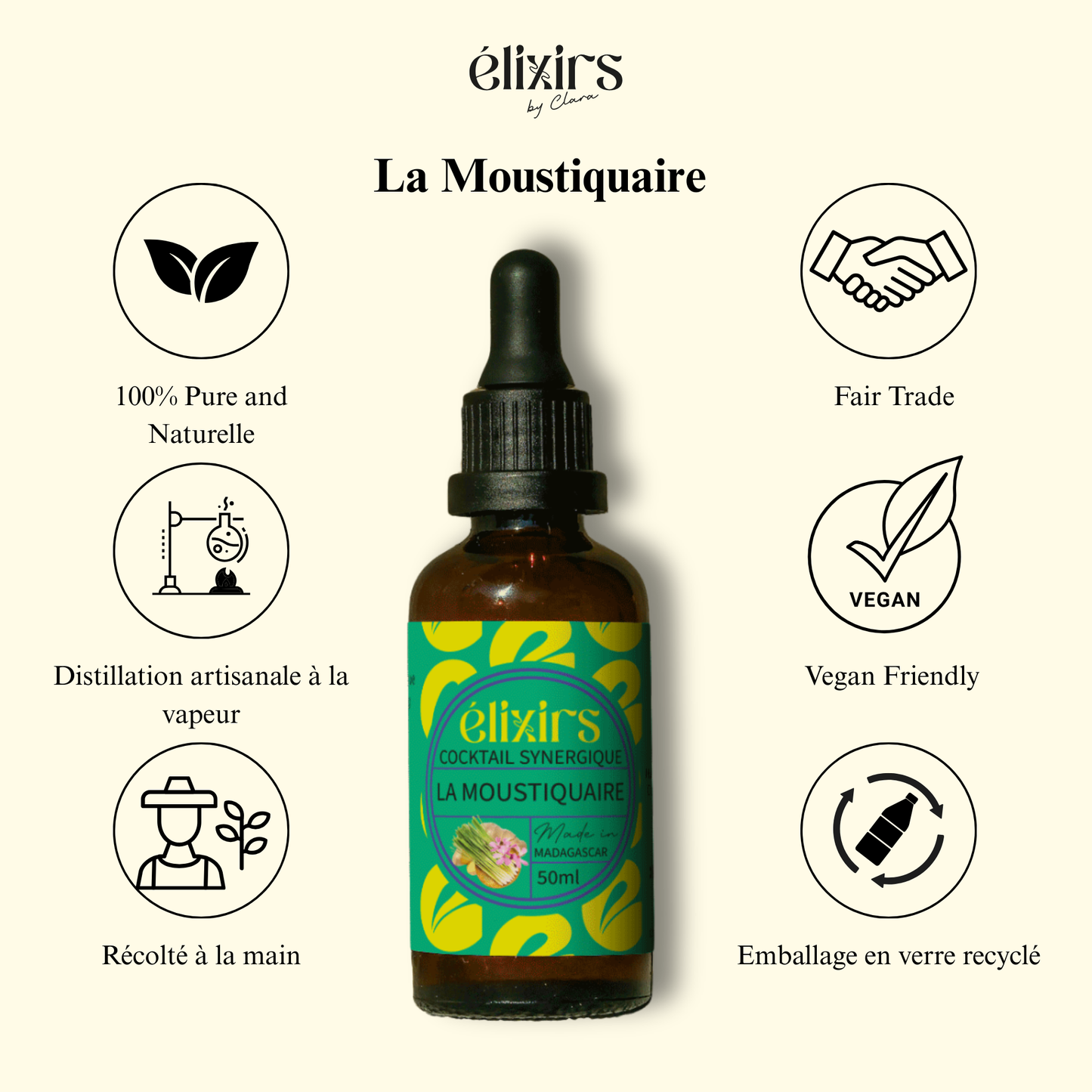La Moustiquaire | L'huile corporelle anti-moustiques naturelle