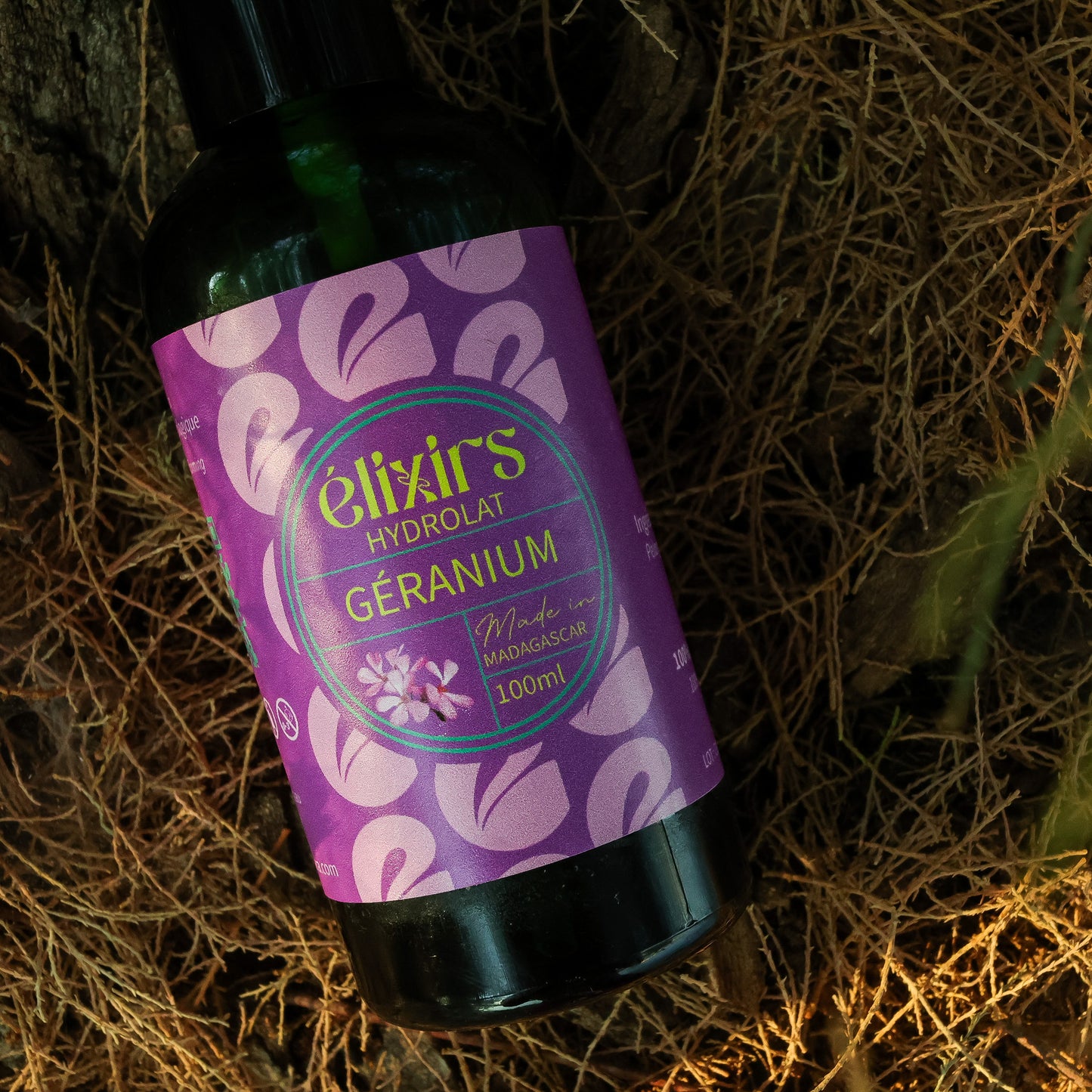 Géranium | Nettoyant tonique-ÉLIXIRS de CLARA™️ - Aromathérapie Bio