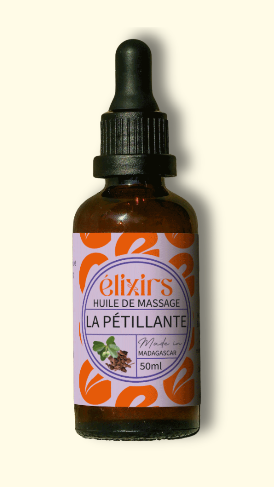 La Pétillante | Huile de massage antifatigue