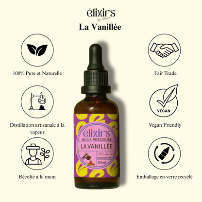 La Vanillée - Huile précieuse de Madagascar