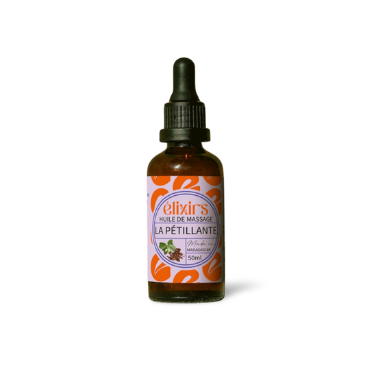 La Pétillante | Huile de massage antifatigue