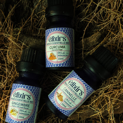 Curcuma | Curcuma Longa-ÉLIXIRS de CLARA™️ - Aromathérapie Bio